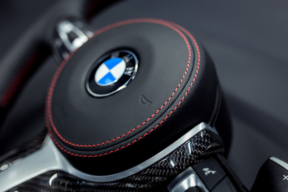 Прокол руля bmw
